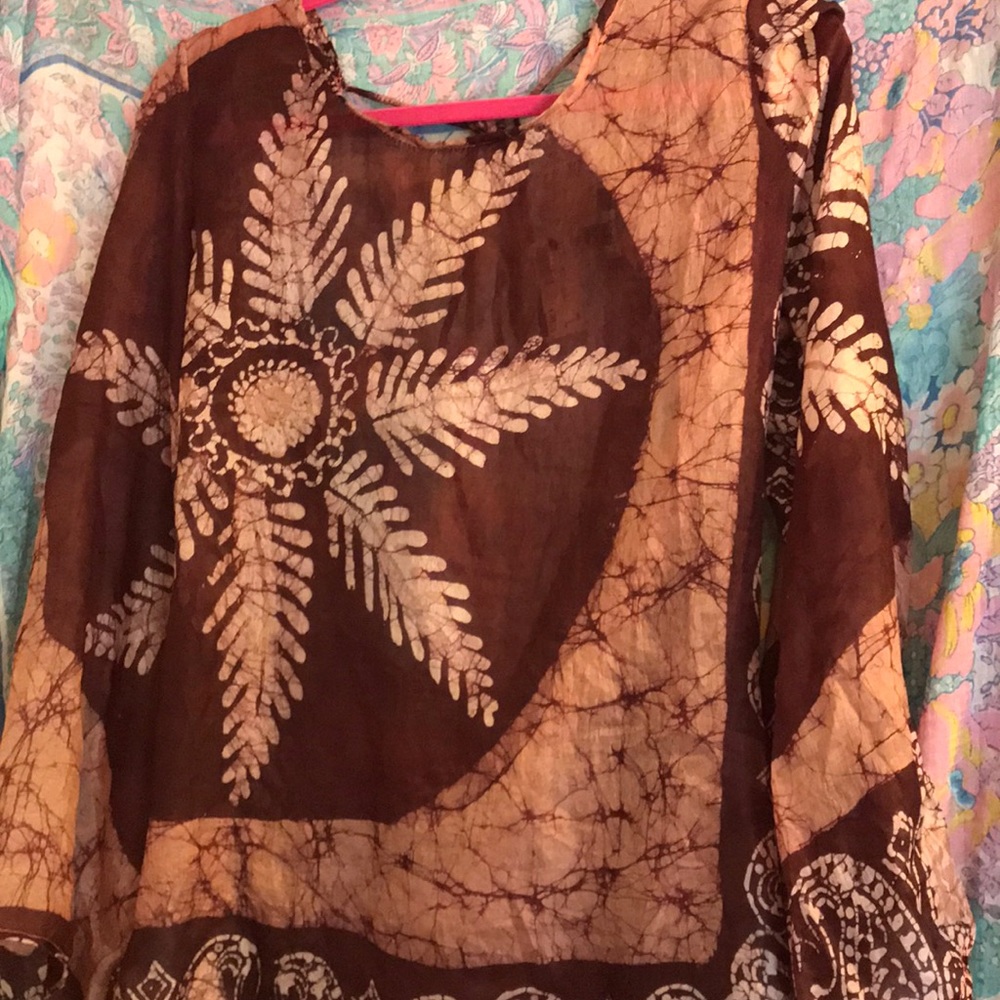 Breezy Silk Wrap Blouse